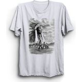 The Fame Indian Kızılderili Beyaz Kadın T-shirt
