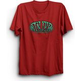 The Fame Jinjer, Green Logo, Rock Metal Müzik Grubu Tişörtü - 12 - 13 Yaş - Kırmızı