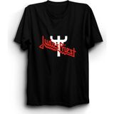 The Fame Judas Priest, British Steel, Rock Metal Grup Tişörtü - 5XL - Siyah