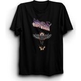 The Fame Judas Priest, Road To Valhalla Rock Metal Tişört - Siyah