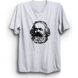 The Fame Karl Marx Beyaz Kadın T-shirt