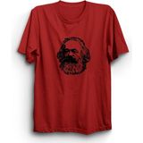The Fame Karl Marx Kırmızı Kadın T-shirt
