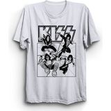 The Fame Kiss, All, Rock Metal Grup Tişörtü - 4XL - Beyaz