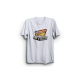 The Fame Klasik Araba Classic Car V7 Beyaz Pamuk Kadın T-shirt