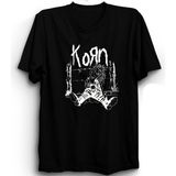 The Fame Korn, Kid, Vrs1 Rock Metal Grup Tişörtü - Siyah - XL
