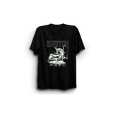 The Fame Led Symbols Zepp Big Rock Metal Siyah %100 Pamuk Kadın T-shirt