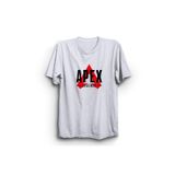 The Fame Logo Game Oyun Beyaz Unisex T-shirt