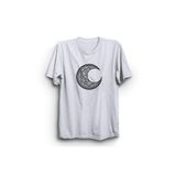 The Fame Mandala Ay Moon Beyaz Kadın T-shirt