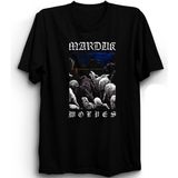 The Fame Marduk, Wolves, Rock Metal Müzik Grubu %100 Pamuk Tişört - 10 - 11 Yaş - Siyah
