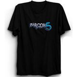 The Fame Maroon 5, Font Design, Rock Metal Müzik Grubu Tişörtü - 2XL - Siyah