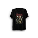 The Fame Masks Slipk Rock Metal Siyah %100 Pamuk Kadın T-shirt