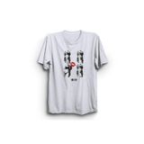 The Fame Melanie Kiss Beyaz Unisex T-shirt