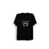 The Fame Melanie Portals Kelebek Butterfly Siyah Unisex T-shirt