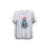 The Fame Metalci Buda Rocker Buddha Mizah Beyaz Kadın T-shirt