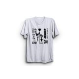 The Fame Mode Sembols Rock Metal Müzik Grubu Beyaz Kadın T-shirt