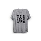 The Fame Mode Sembols Rock Metal Müzik Grubu Gri Kadın T-shirt