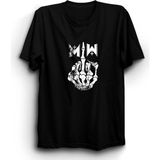 The Fame Motionless In White Rock Metal Grup Siyah Kadın T-shirt