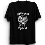 The Fame Motörhead, England, Classical Logo, Rock Metal Grup Tişörtü - 10 - 11 Yaş - Siyah