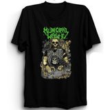 The Fame Municipal Waste, Skate, Rock Metal Müzik Grup Tişörtü - 5XL - Siyah