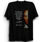 The Fame Mustafa Kemal Atatürk, Beni Görmek Demek, 10 Kasım Tişört - XS - Siyah