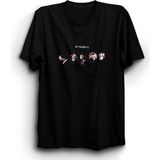 The Fame My Chemical Romance, Minimal Design, Rock Metal Tişört - Siyah