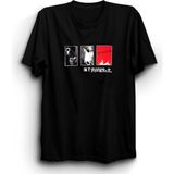 The Fame My Chemical Romance, Tree Windows, Rock Metal Tişört - Siyah
