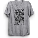 The Fame Napalm Death SR01 Rock Metal Grup Tişörtü - Gri