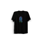 The Fame Navi Kiss Love Siyah Kadın T-shirt