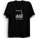 The Fame New Order, Factory Records, Rock Metal Müzik Grubu, Unisex, Kırmızı %100 Pamuk Tişört - Siyah - 12 - 13 Yaş