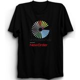 The Fame New Order, Transmission, Rock Metal Müzik Grubu, Unisex %100 Pamuk Tişört - Siyah - 3XL