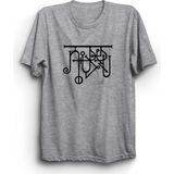 The Fame Nibiru Rock Metal Grup Gri Kadın T-shirt
