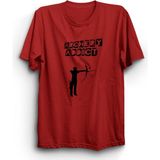 The Fame Okçuluk Archery Ok Yay Kırmızı Kadın T-shirt