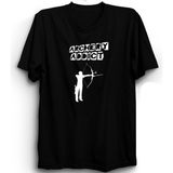 The Fame Okçuluk Archery Ok Yay Siyah Kadın T-shirt