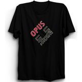 The Fame Opus, Life Is Life, Rock Metal Müzik Grubu Baskılı, %100 Pamuk Tişört - Siyah - 8 - 9 Yaş