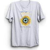 The Fame Pink Floyd, Hey Hey Rise Up, Sunflower, Rock Metal Müzik Grubu Tişörtü - 2XL - Beyaz