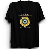 The Fame Pink Floyd, Hey Hey Rise Up, Sunflower, Rock Metal Müzik Grubu Tişörtü - XL - Siyah