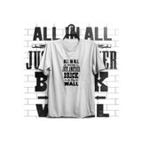 The Fame Pink Wall Rock Metal Beyaz Kadın T-shirt