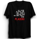 The Fame Placebo, Every You Every Me, Lyrics, Rock Metal Müzik Grup Tişörtü - Siyah