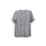 The Fame Porcupine Head Rock Metal Gri Kadın T-shirt