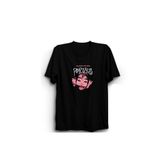 The Fame Portals Pink Face Siyah Unisex T-shirt