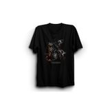 The Fame Power Rock Metal Müzik Wolf, Cobra And Wolf%100 Pamuk Tişört Siyah 3XL