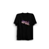 The Fame Priest Road To Valhalla Logo Rock Metal Müzik Grubu Siyah Unisex T-shirt