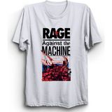 The Fame Rage Against The Machine, Wht, Rock Metal Grup Tişörtü - Beyaz - 5XL