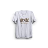The Fame Rock Or Bust Rock Metal Müzik Grubu Beyaz Kadın T-shirt