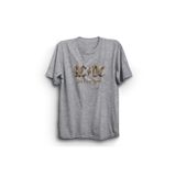 The Fame Rock Or Bust Rock Metal Müzik Grubu Gri Kadın T-shirt