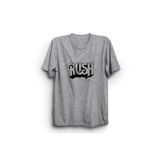The Fame Rush Font Logo IV Rock Metal Grup Gri Kadın T-shirt