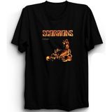 The Fame Scorpions, Gold, VCTR04, Rock Metal Müzik Grubu Tişörtü - Siyah - 5XL