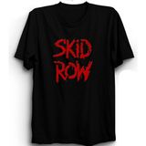 The Fame Skid Row Rock Metal Grup Tişörtü - 12 - 13 Yaş - Siyah