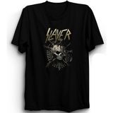 The Fame Slayer, NO.369, Rock Metal Müzik Grubu Baskılı %100 Pamuk Tişört - Siyah - 12 - 13 Yaş