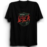 The Fame Slayer Reign in Blood Rock Metal Müzik Grubu Siyah Kadın T-shirt
